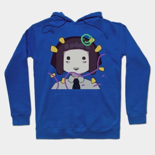 Cute office girl Hoodie